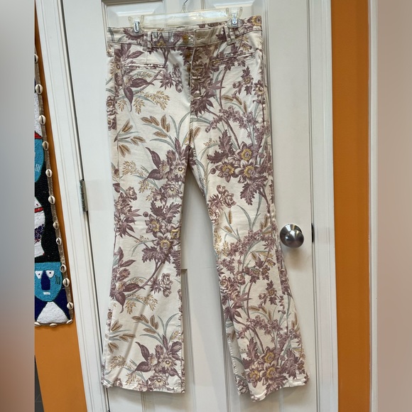 Anthropologie Pilcro Floral Trouser NWT 31 - Picture 4 of 7